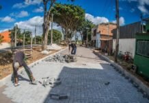 Infraestrutura rural: Comunidade da Palhinha recebe pavimentação em bloquetes intertravados